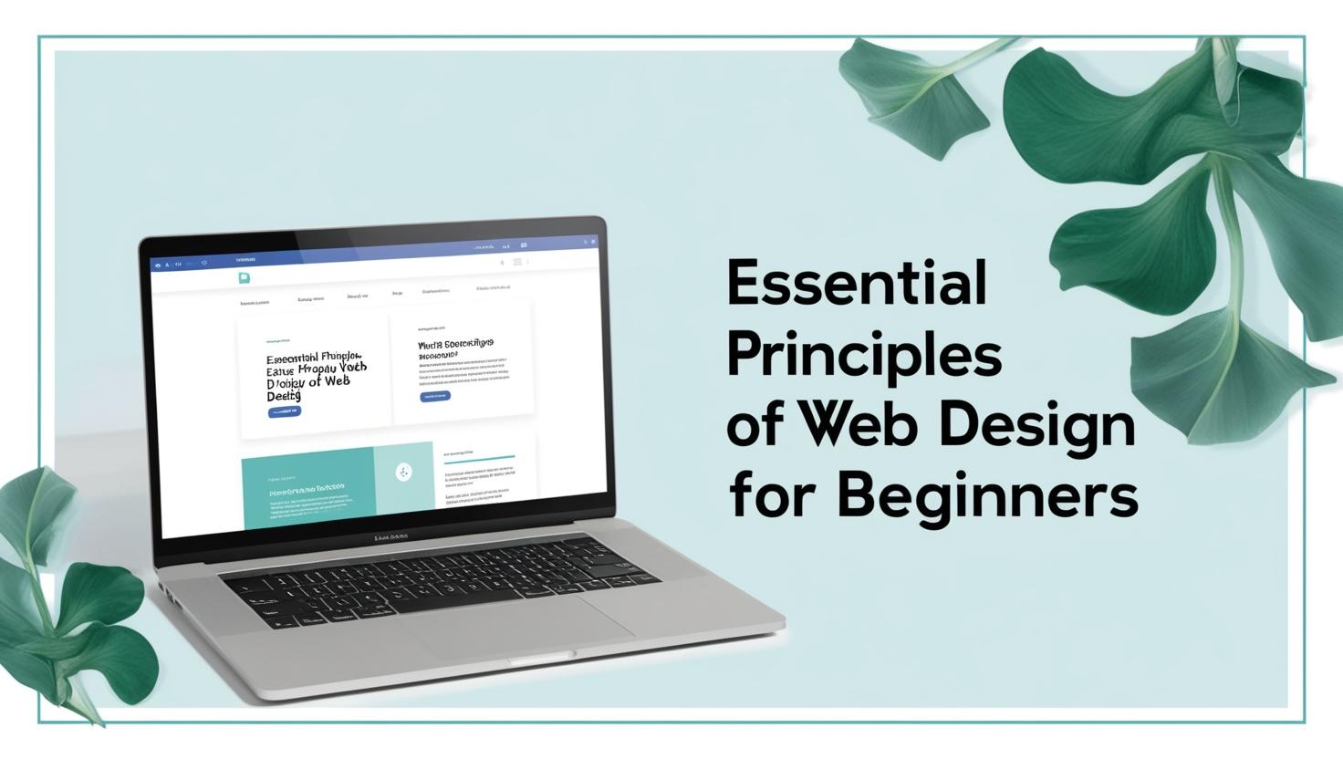 Essential Principles of Web Design for Beginners